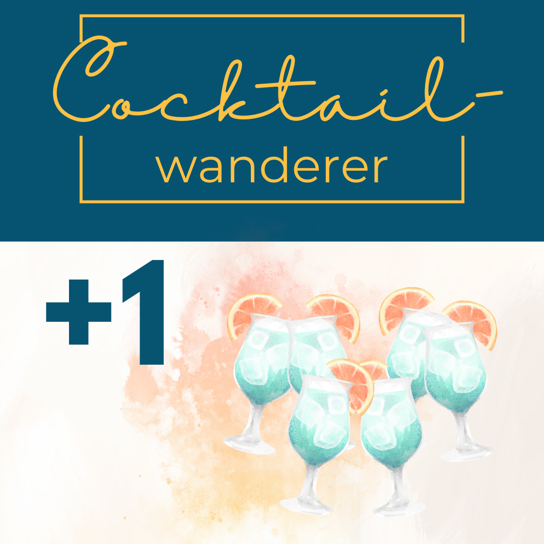Cocktailwanderung – Drinks to go entlang der Route
