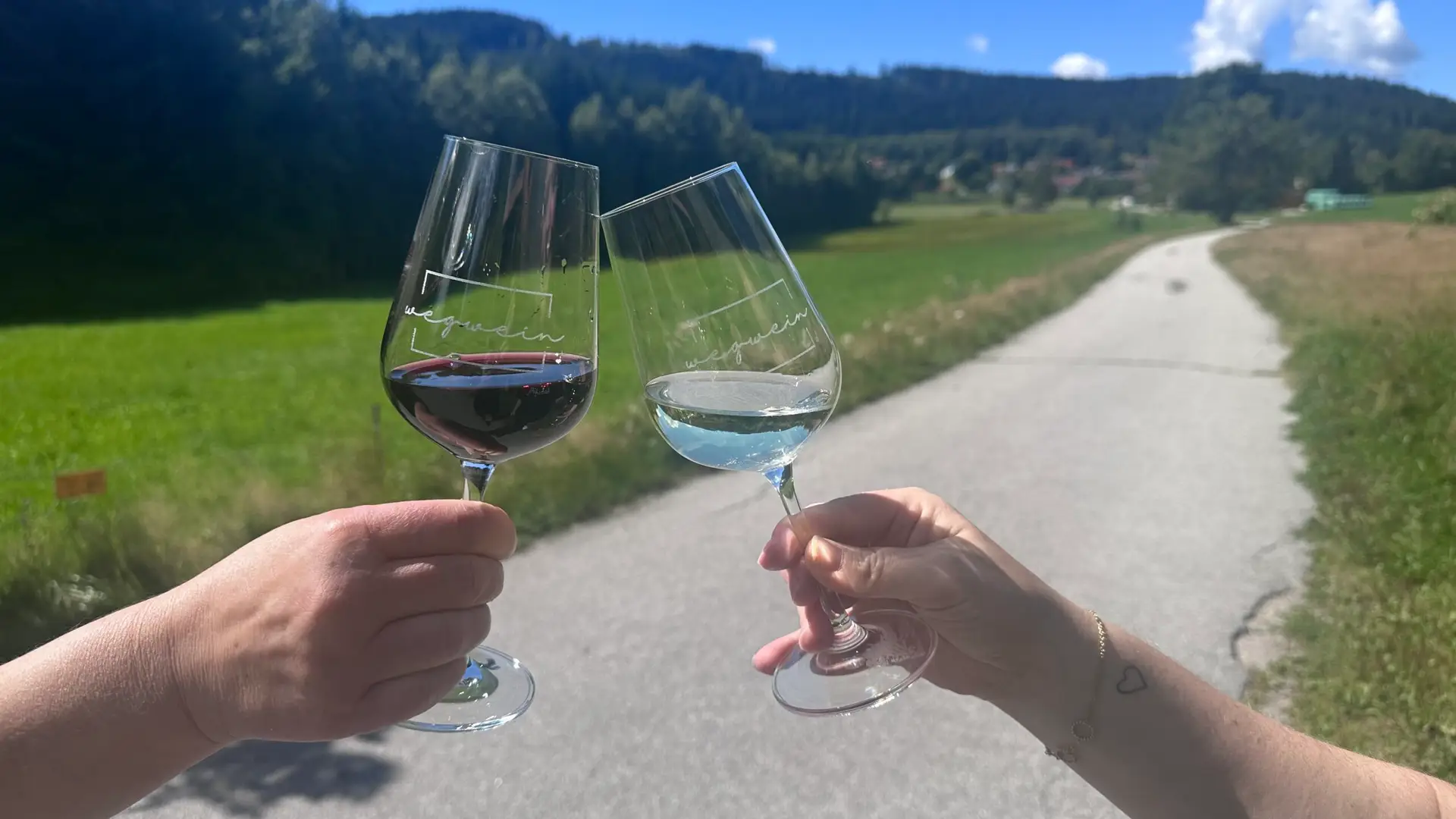 Weinwanderung von Wegwein Bischofsmais im Bayerischen Wald