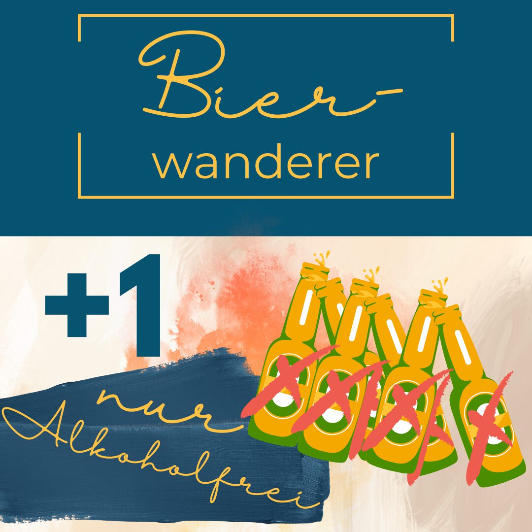 Zusätzlicher Bierwanderer alkoholfrei