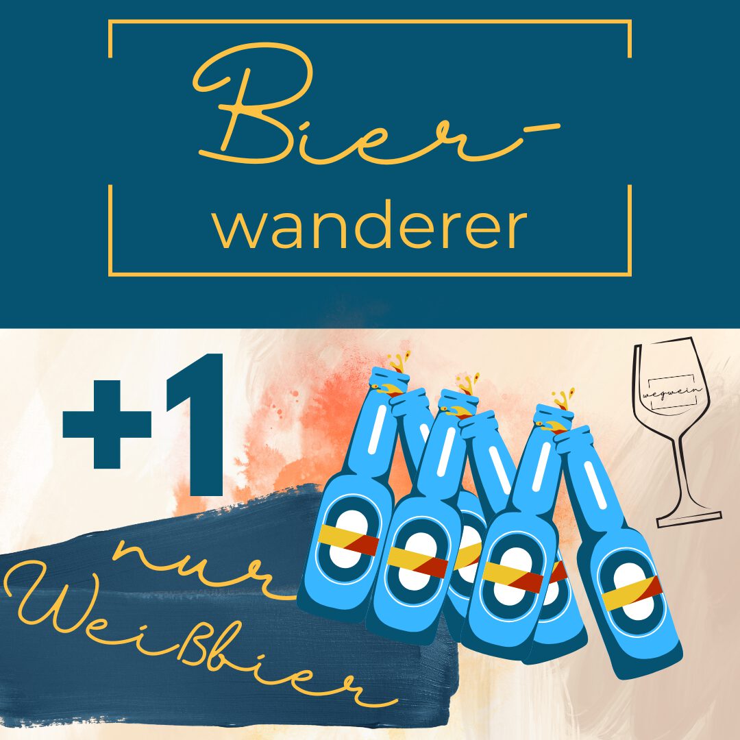 Zusätzlicher Bierwanderer nur Weißbier