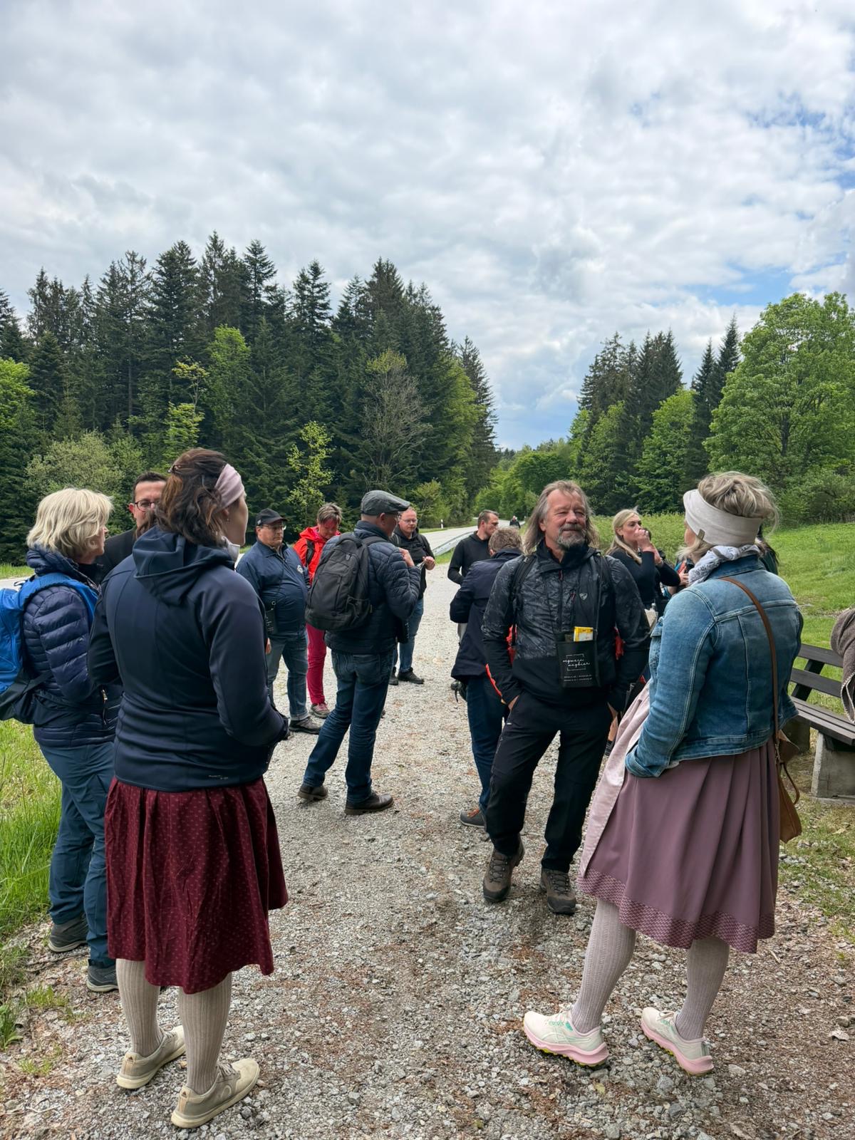 Start der selbstgeführten Genusswanderung